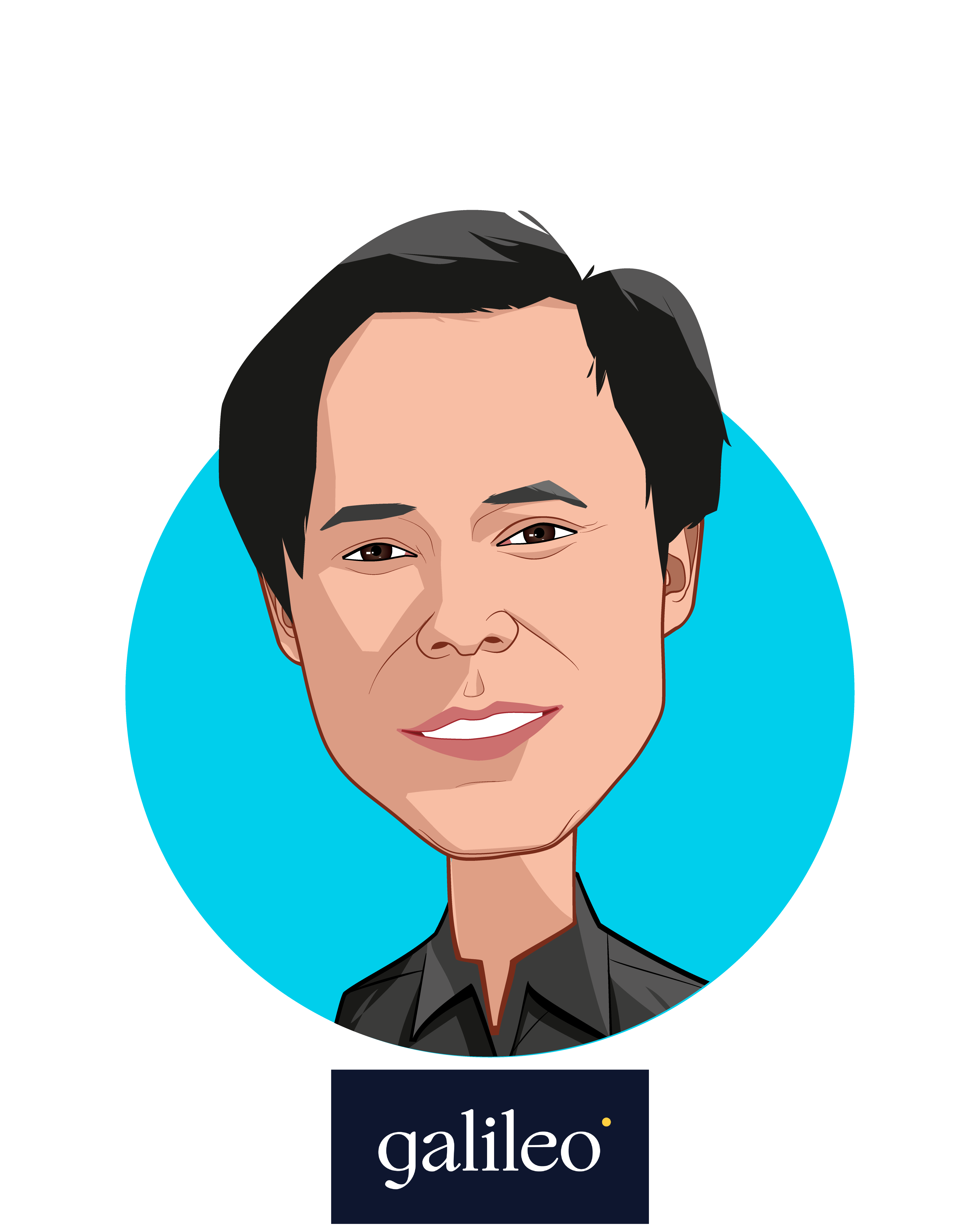 Main caricature of Tom X Lee, who is speaking at HLTH and is CEO at Galileo