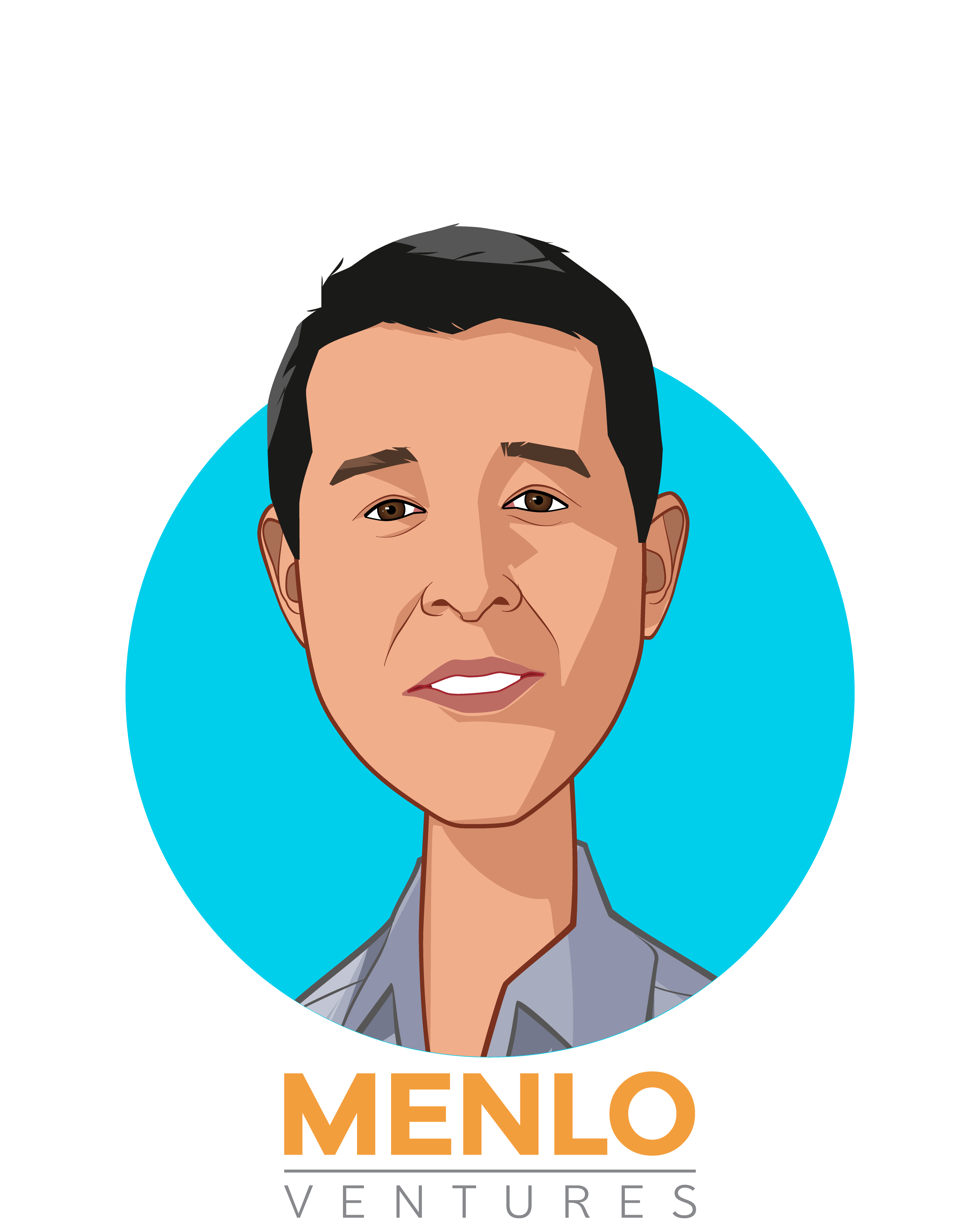 Main caricature of Greg Yap, who is speaking at HLTH and is Partner at Menlo Ventures